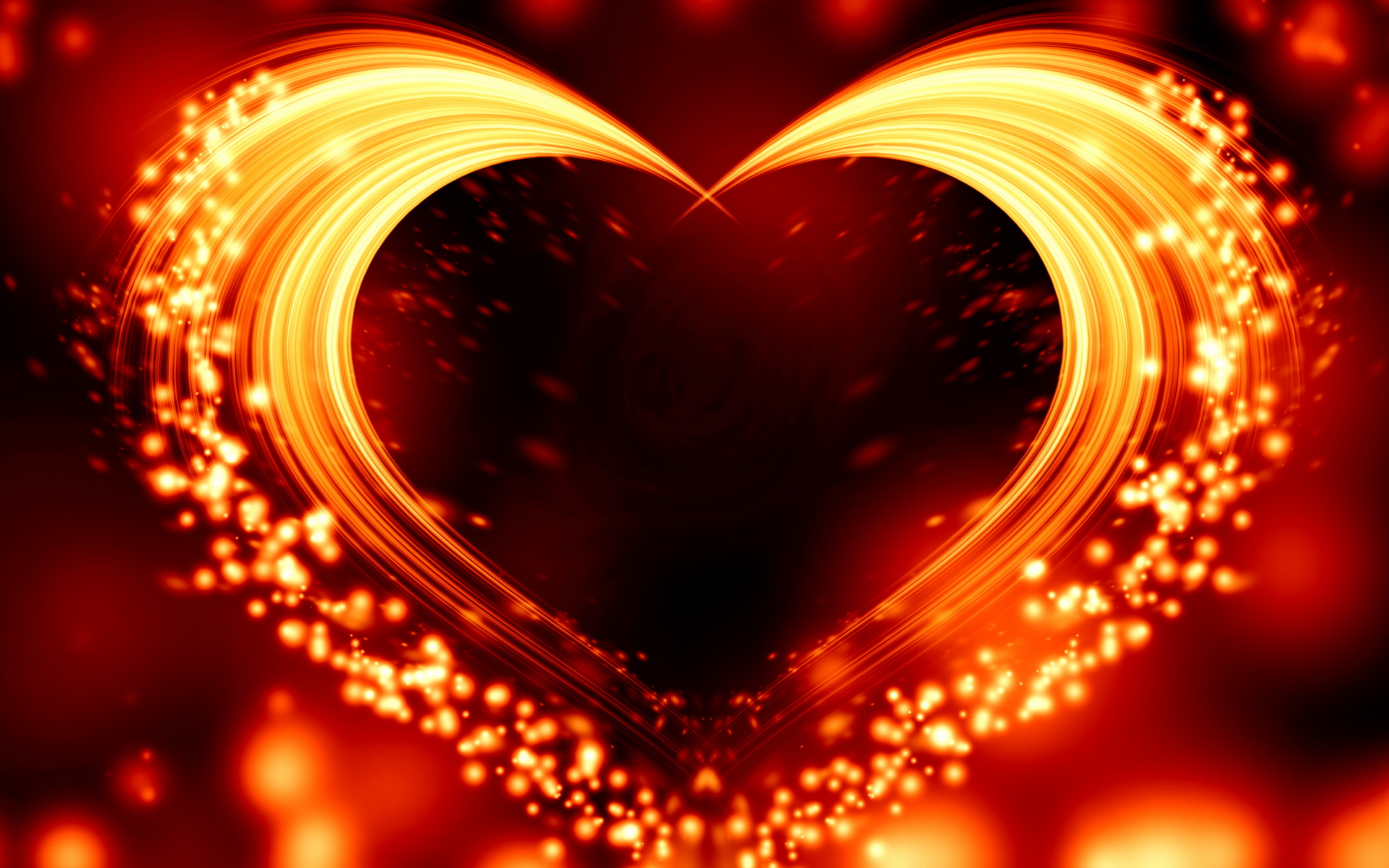 Heart In Love Wallpaper HD