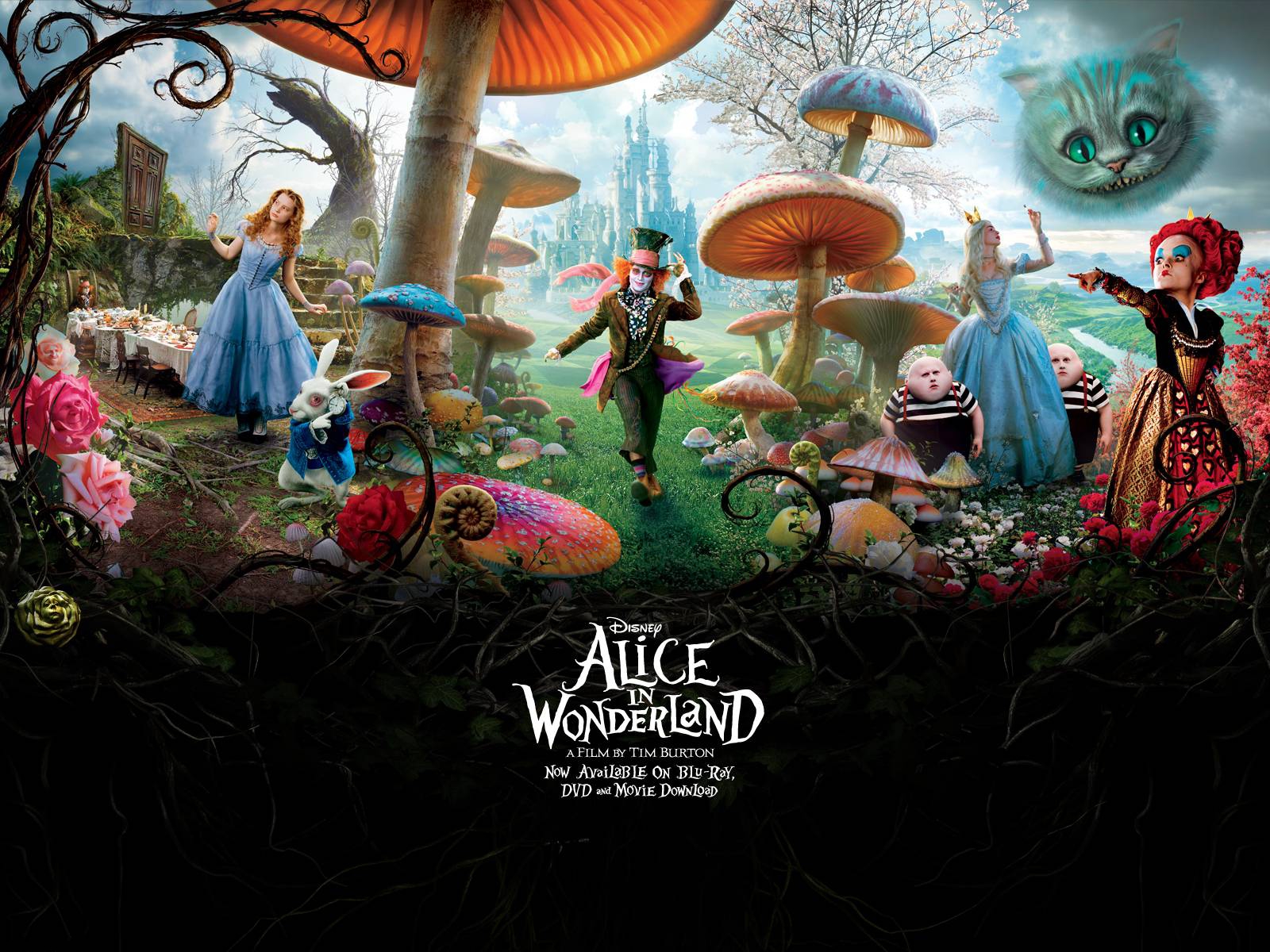 HD Alice In Wonderland Wallpaper PixelsTalk Net
