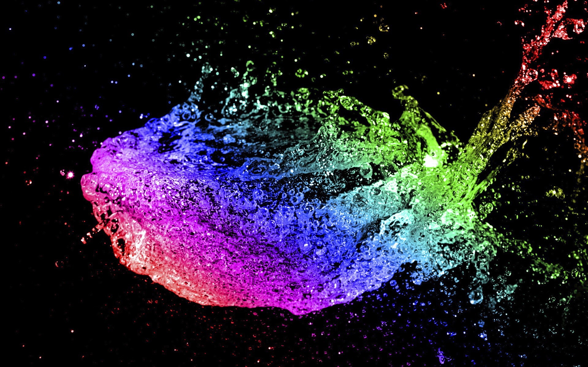 Color Splash Desktop Wallpaper | PixelsTalk.Net