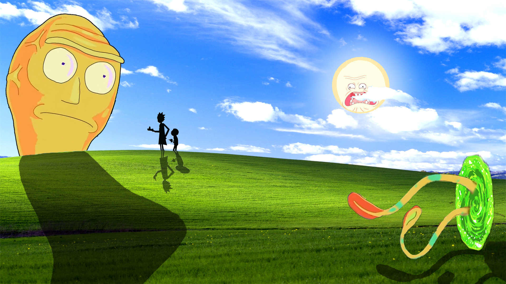  Rick  and Morty  Windows  XP Wallpaper  Media file 