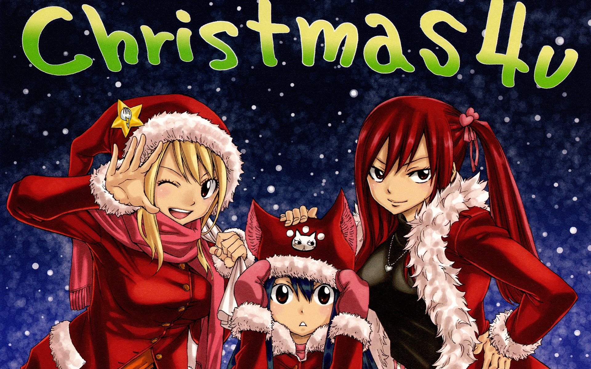 Cute Anime Girl Christmas Wallpapers HD PixelsTalkNet