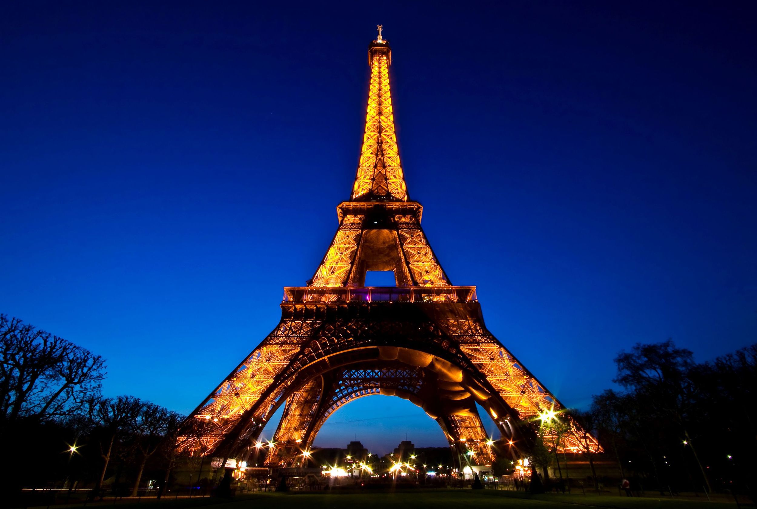 Eiffel Tower Wallpapers At Night - Pixelstalk.net