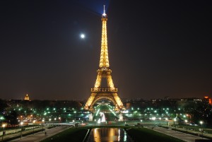 Eiffel Tower wallpapers at Night - PixelsTalk.Net