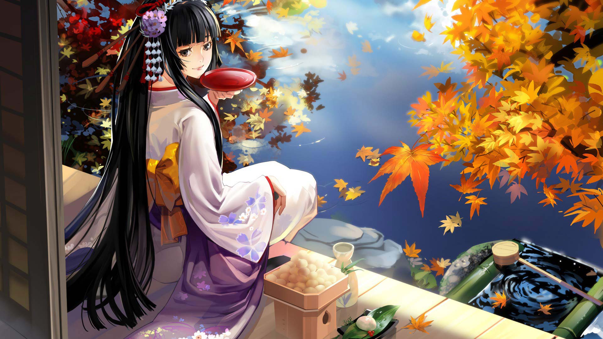 Anime girl Wallpaper 4K Dream girl 9766