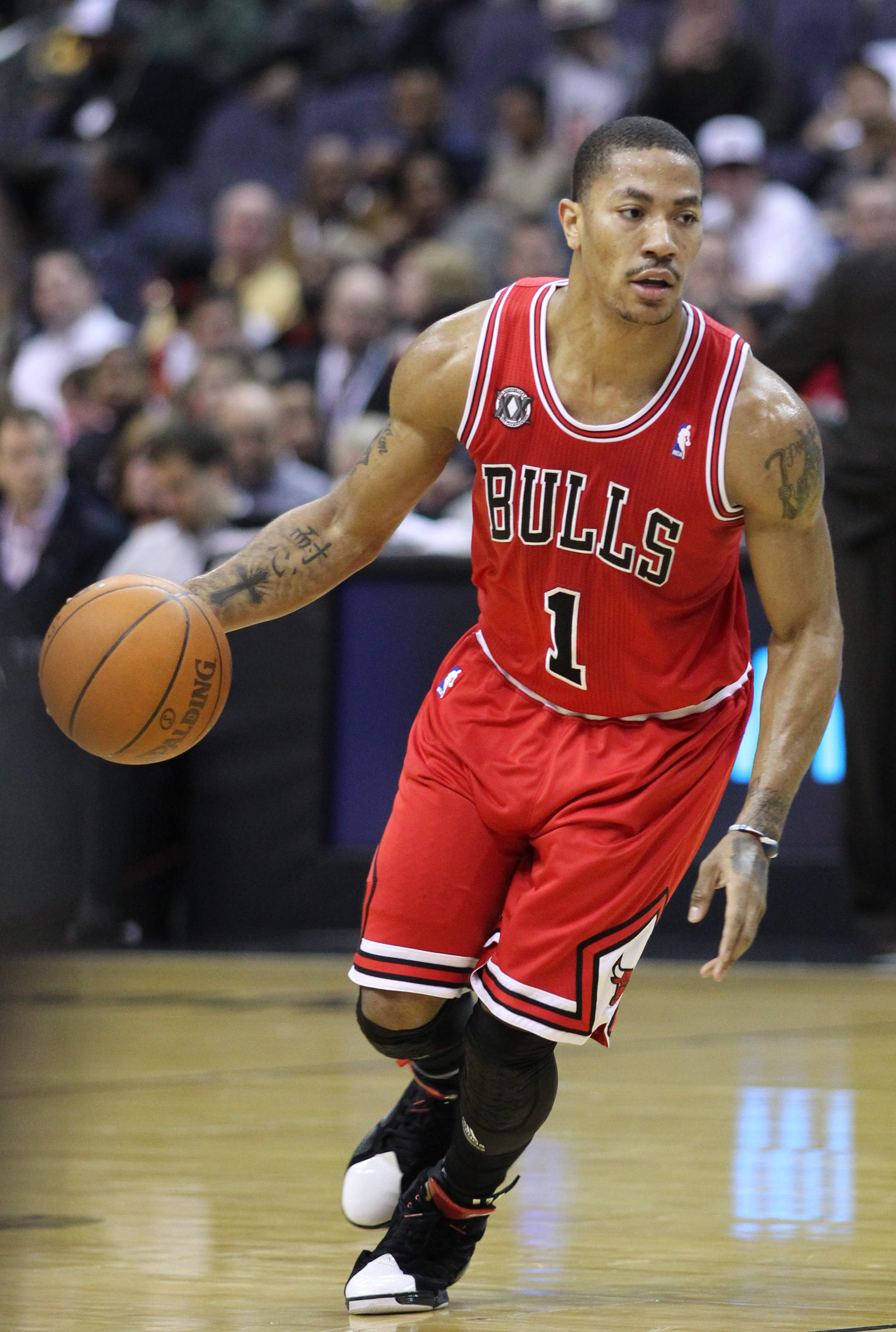 Download Chicago Bulls Derrick Rose Bulls Jersey Wallpaper