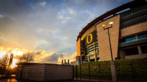 Oregon Ducks Stadium Wallpaper Desktop Background - PixelsTalk.Net