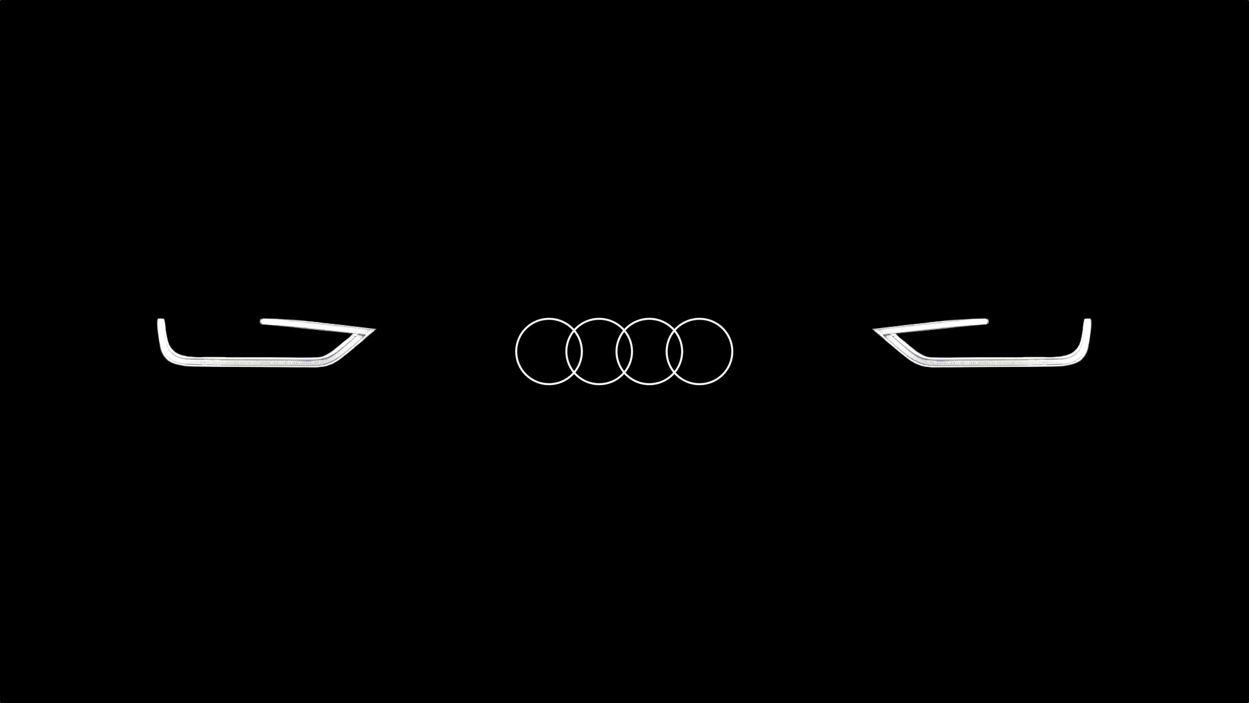 Audi rings logo stickers and decals