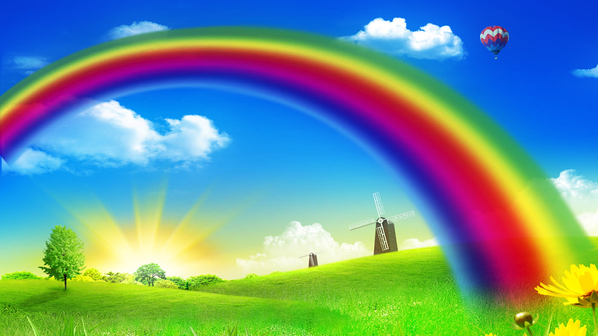 Free Download Rainbow Backgrounds PixelsTalk Net