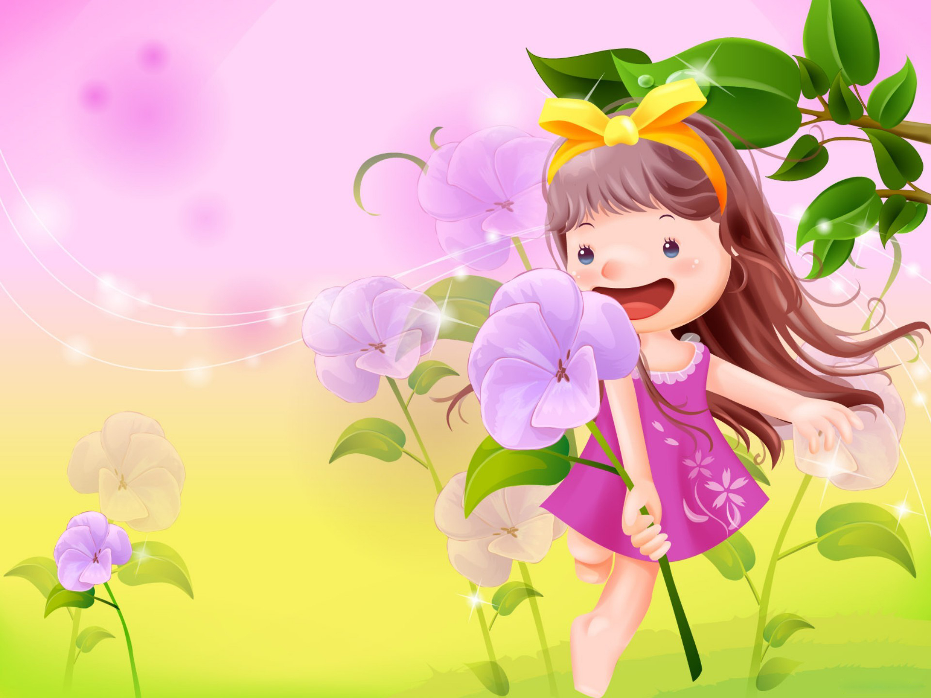 Cute Cartoon Backgrounds Free Download 