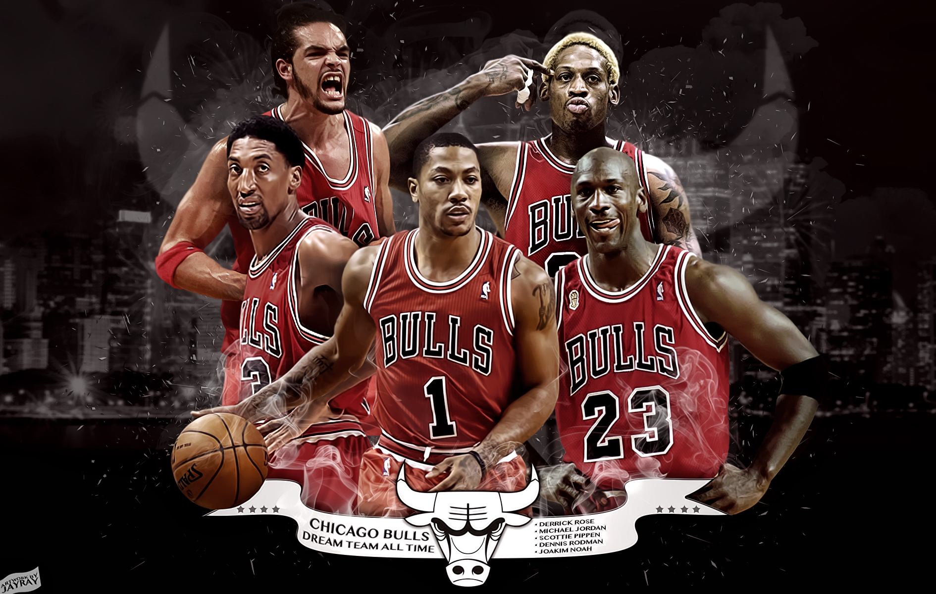 HD Chicago Bulls Backgrounds