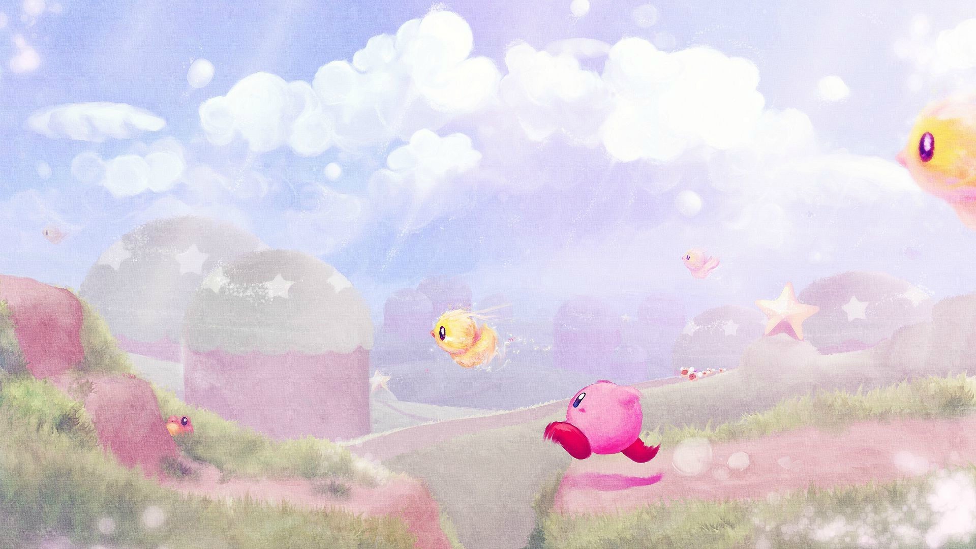 Kirby Anniversary Desktop  Mobile Wallpaper Download  Play Nintendo