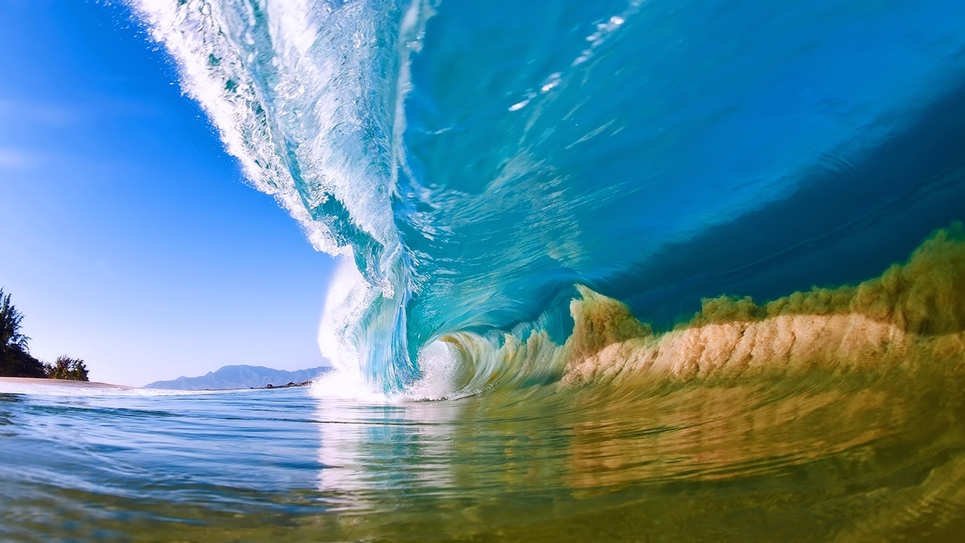 Ocean Waves Wallpaper HD - PixelsTalk.Net