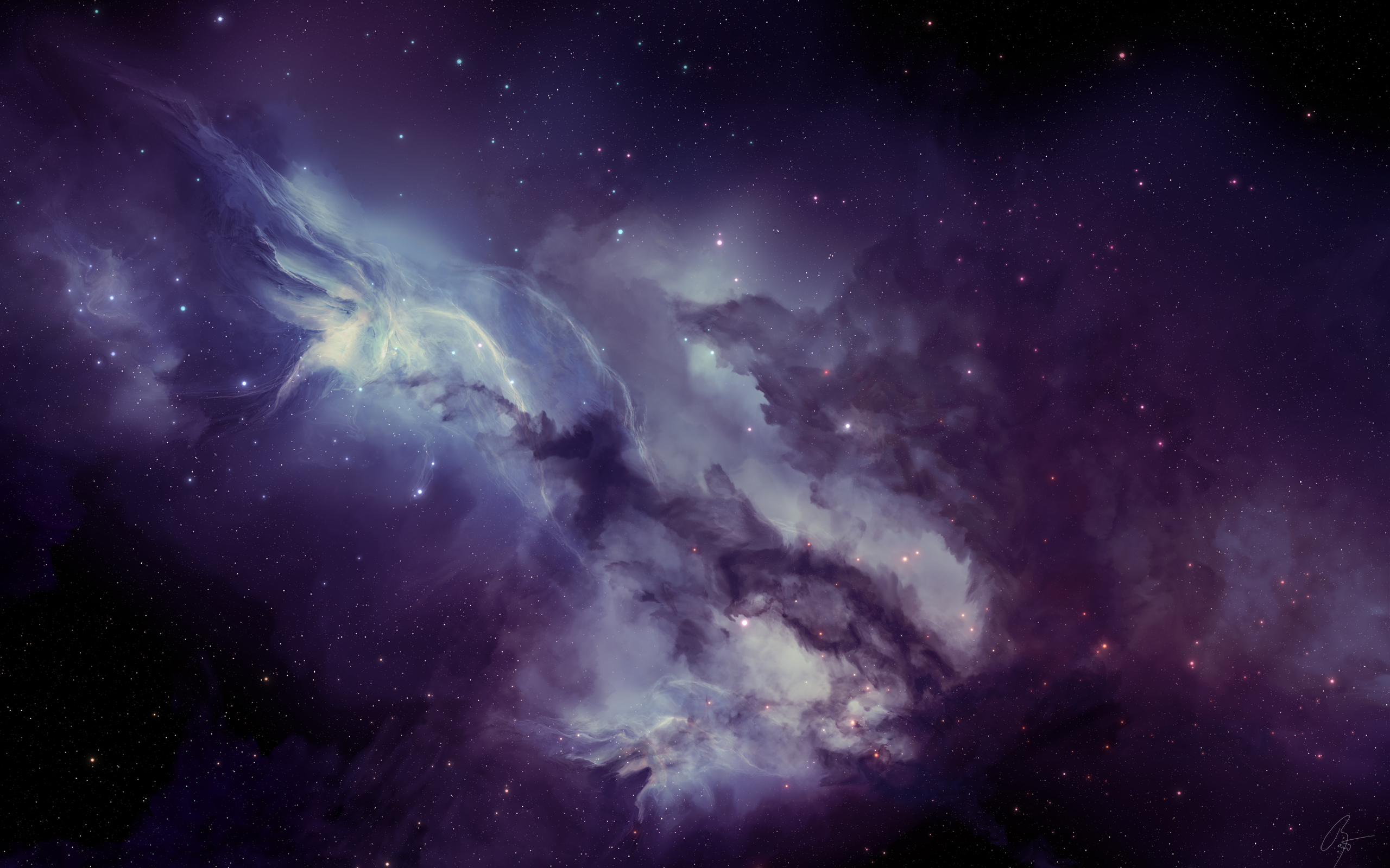 Pastel Tumblr Aesthetic Galaxy Background