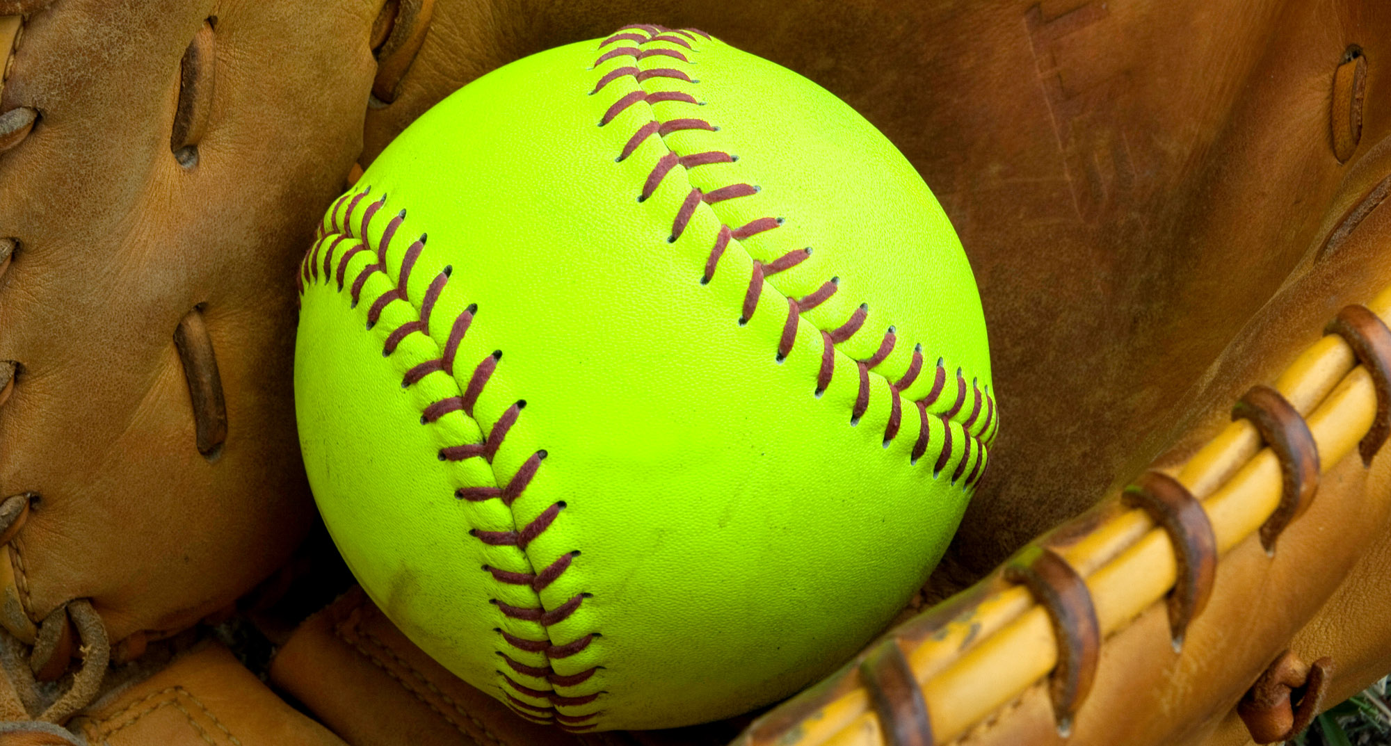 fastpitch softball balls close up with nobody Stock Photo  Alamy