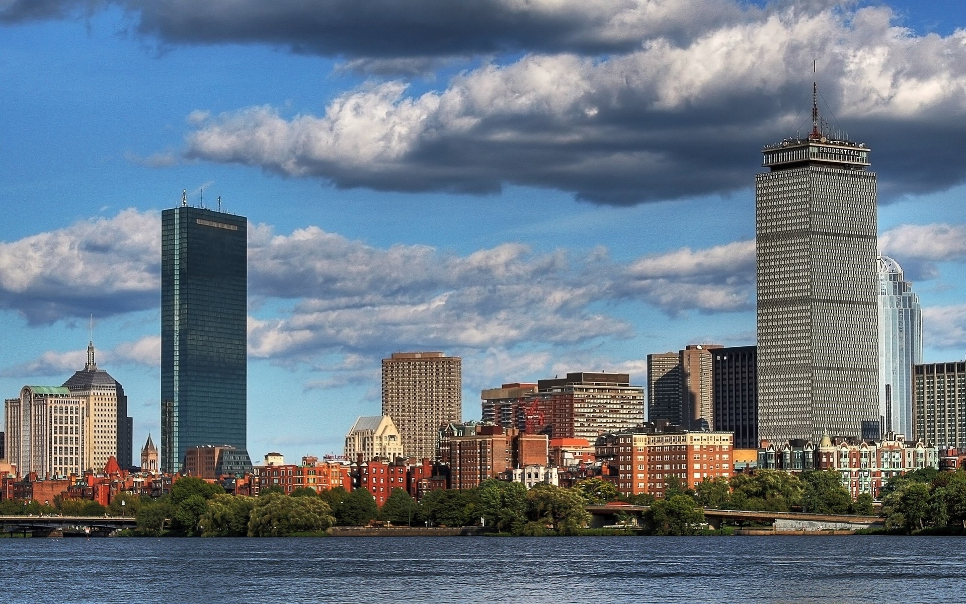 Boston Skyline Wallpapers Download Free - PixelsTalk.Net