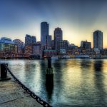 FreeBoston Skyline Wallpaper Download.