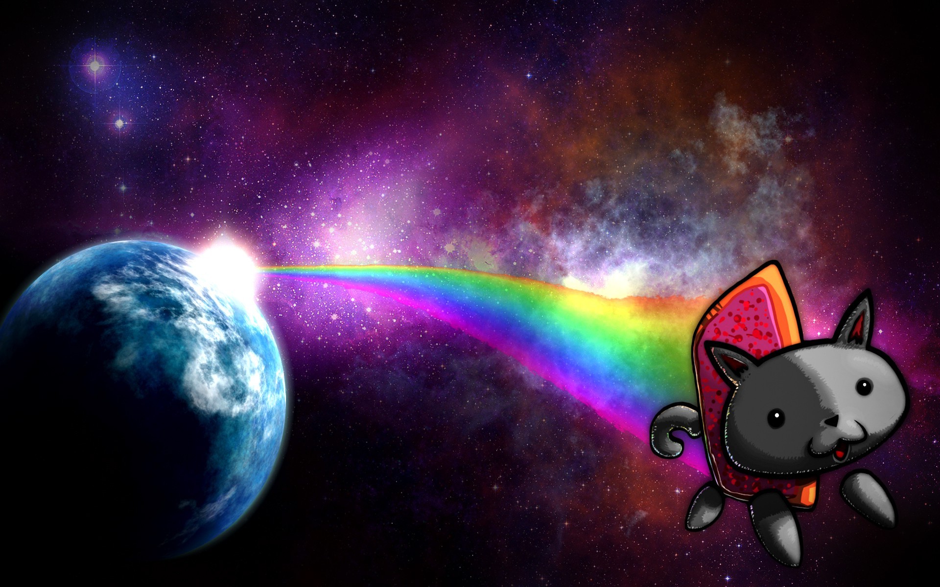 Nyan Cat Wallpapers Free Download | HD Wallpapers, Backgrounds, Images ...