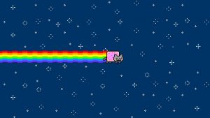 Nyan cat обои