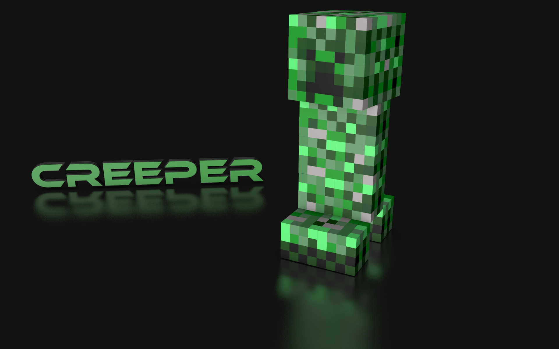 a creepr skin for mincraft