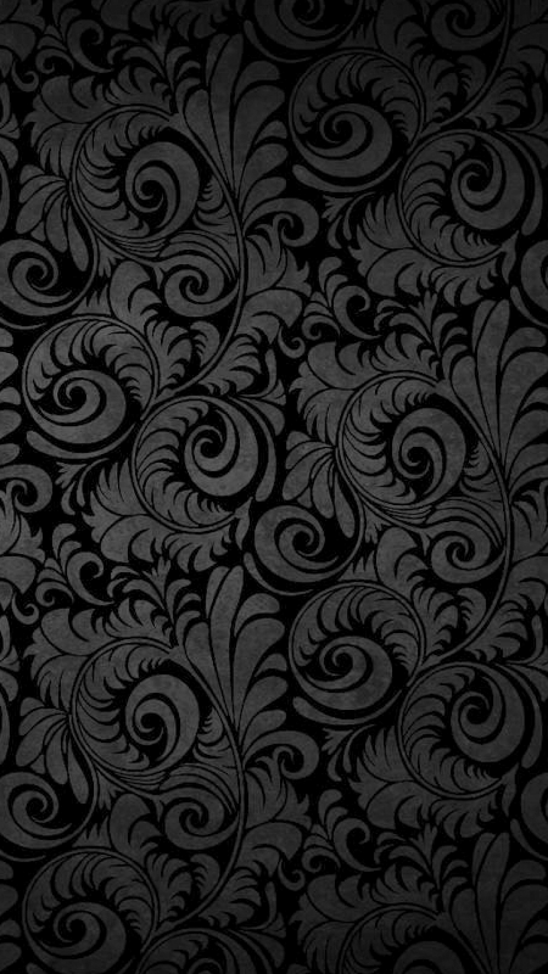 iPhoneXpapers.com | iPhone X wallpaper | vk29-wallpaper-design-flower-line- dark-bw-pattern