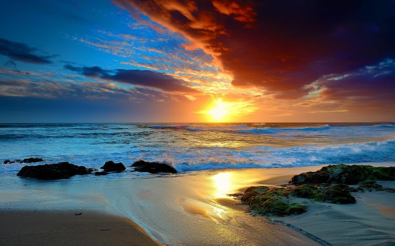 Sunset Beaches Wallpapers Hd Pixelstalknet