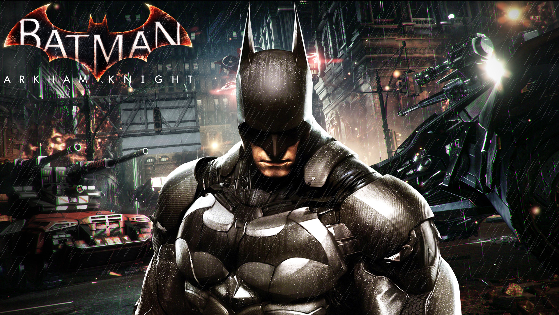 DC Batman wallpaper #Batman #superhero Batman: Arkham Knight video games  #720P #wallpaper …