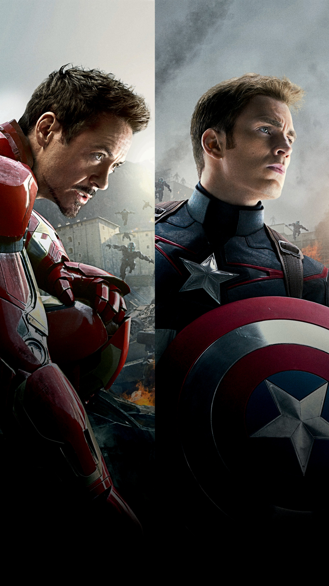Captain America Home Screen Wallpaper