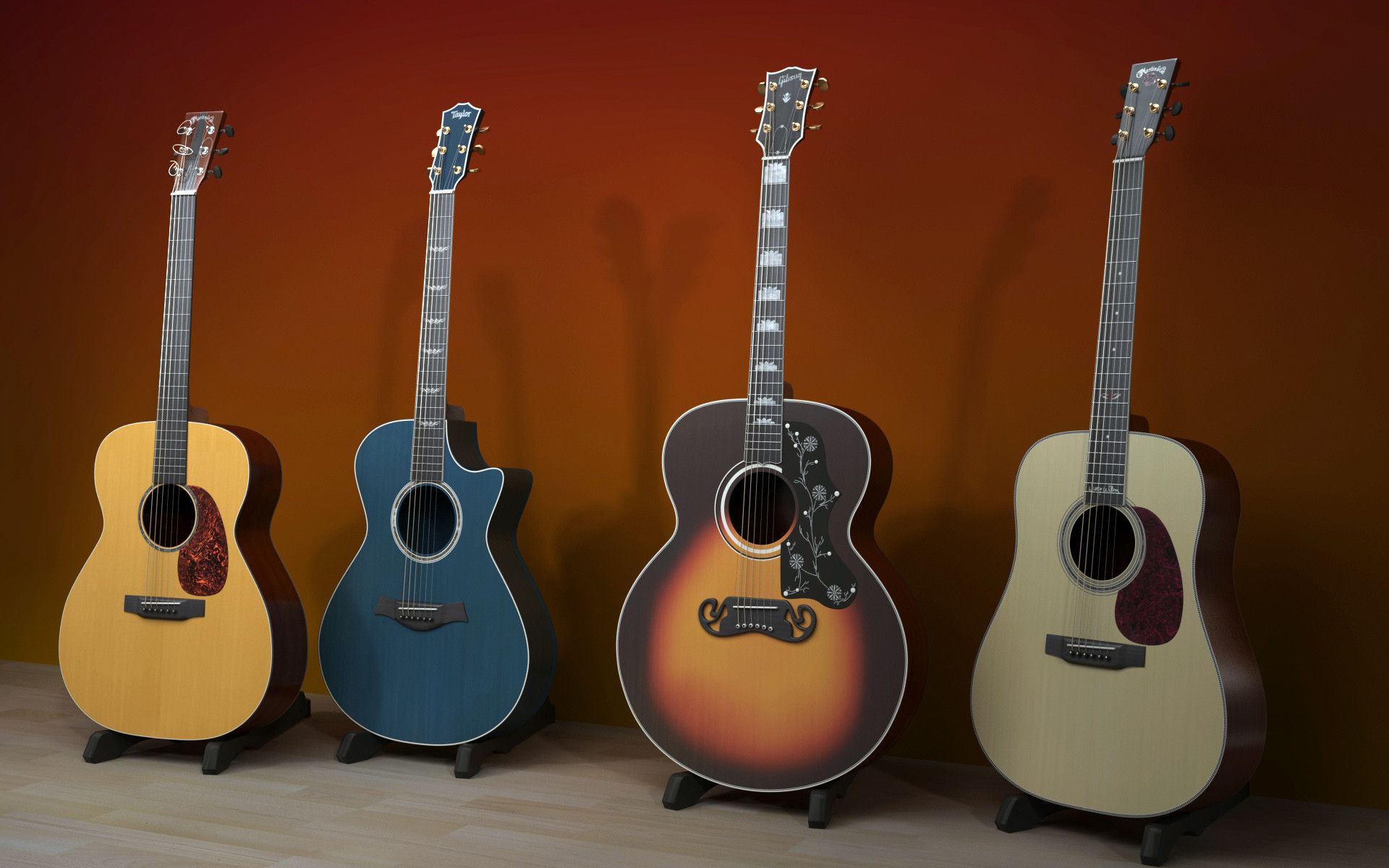 Acoustic Guitar Background Download Free 