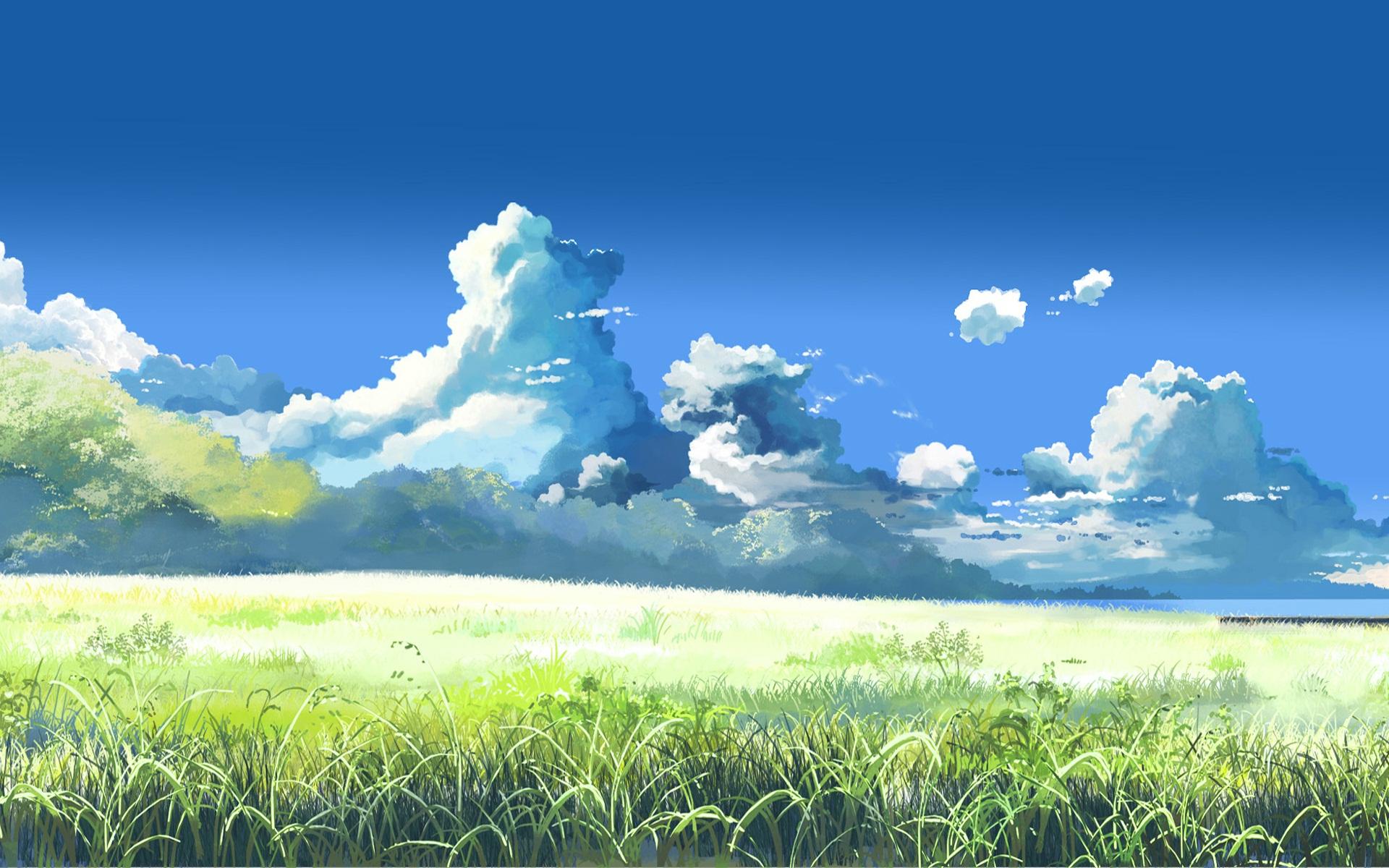 epic anime landscape