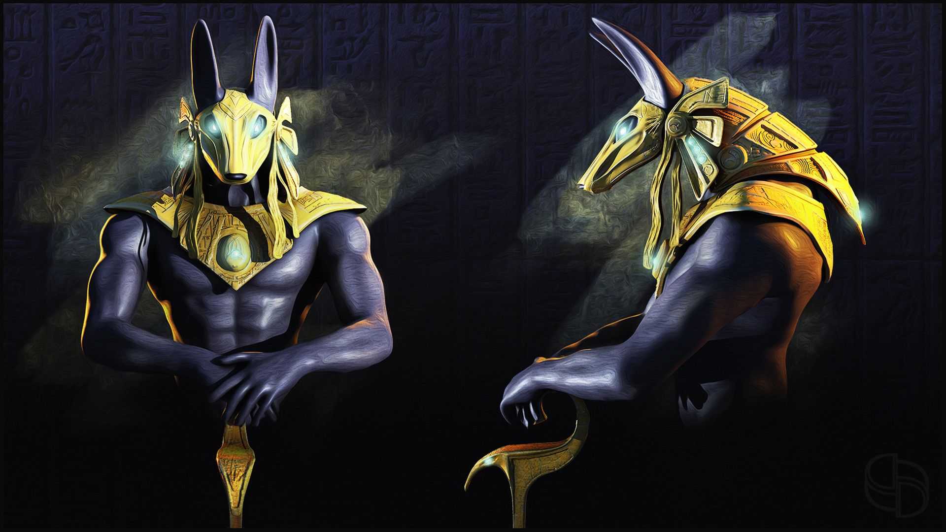 anubis wallpaper by ALEXMACO  Download on ZEDGE  1273