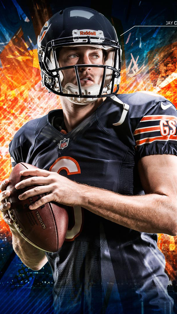 I made yall a phone wallpaper in case you want to use it Im not a Bears  fan but I made one for every NFL team  rCHIBears