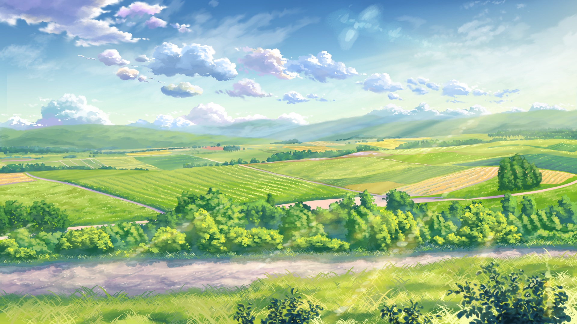 Wallpaper 4k Supernova Anime Landscape Wallpaper