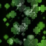 Four Leaf Clover Backgrounds.