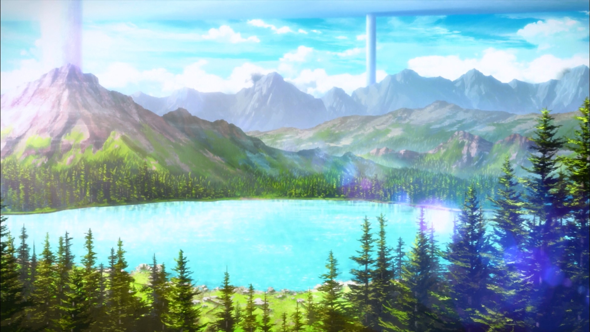 wallpaper engine anime landscape