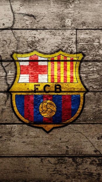 Barcelona Logo Iphone HD Wallpaper Free Download