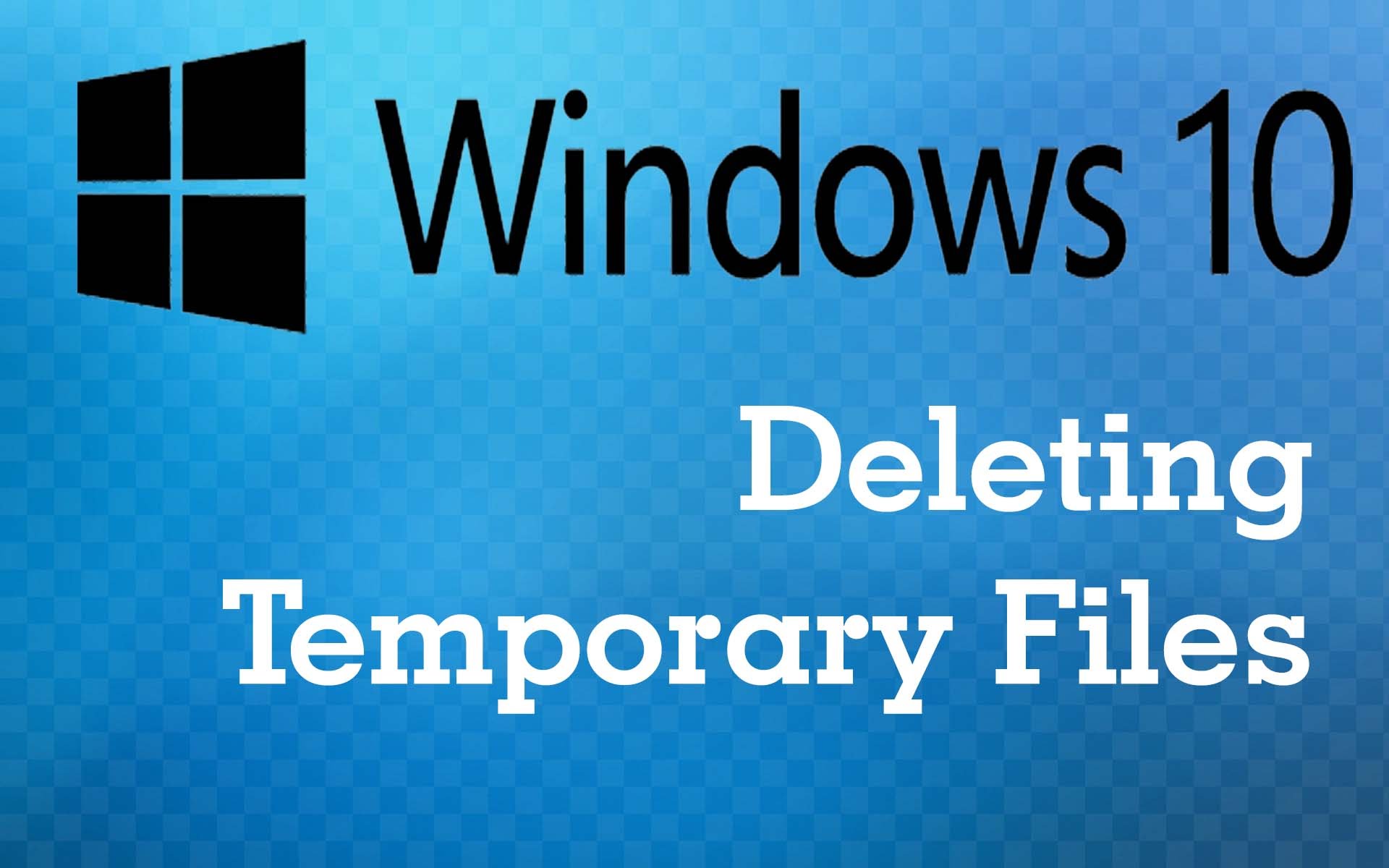 How To Delete Temporary Files Windows 10 Manually Www vrogue co