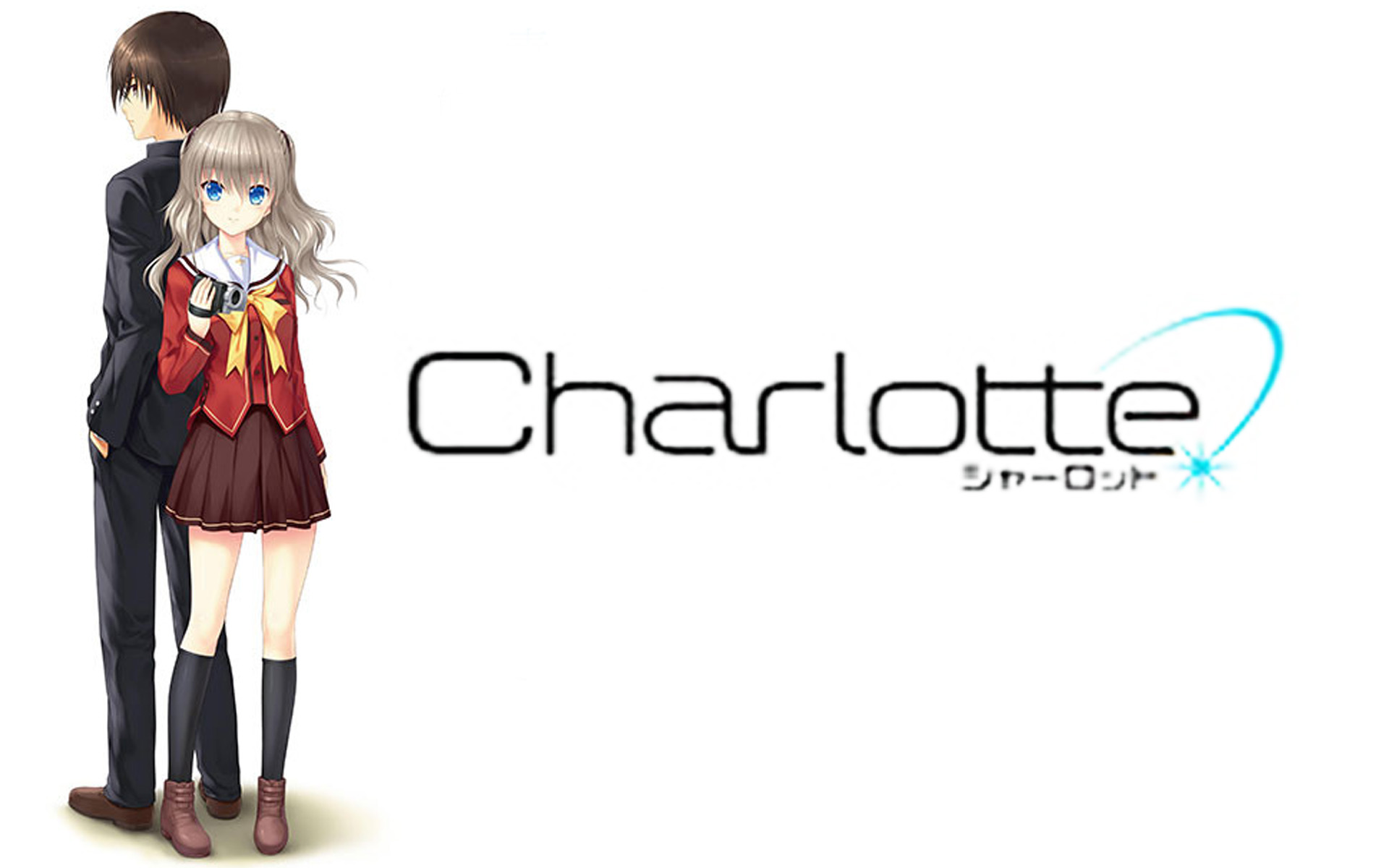 Female anime character illustration Anime Charlotte Blue Eyes Charlotte  Anime HD wallpaper  Wallpaperbetter