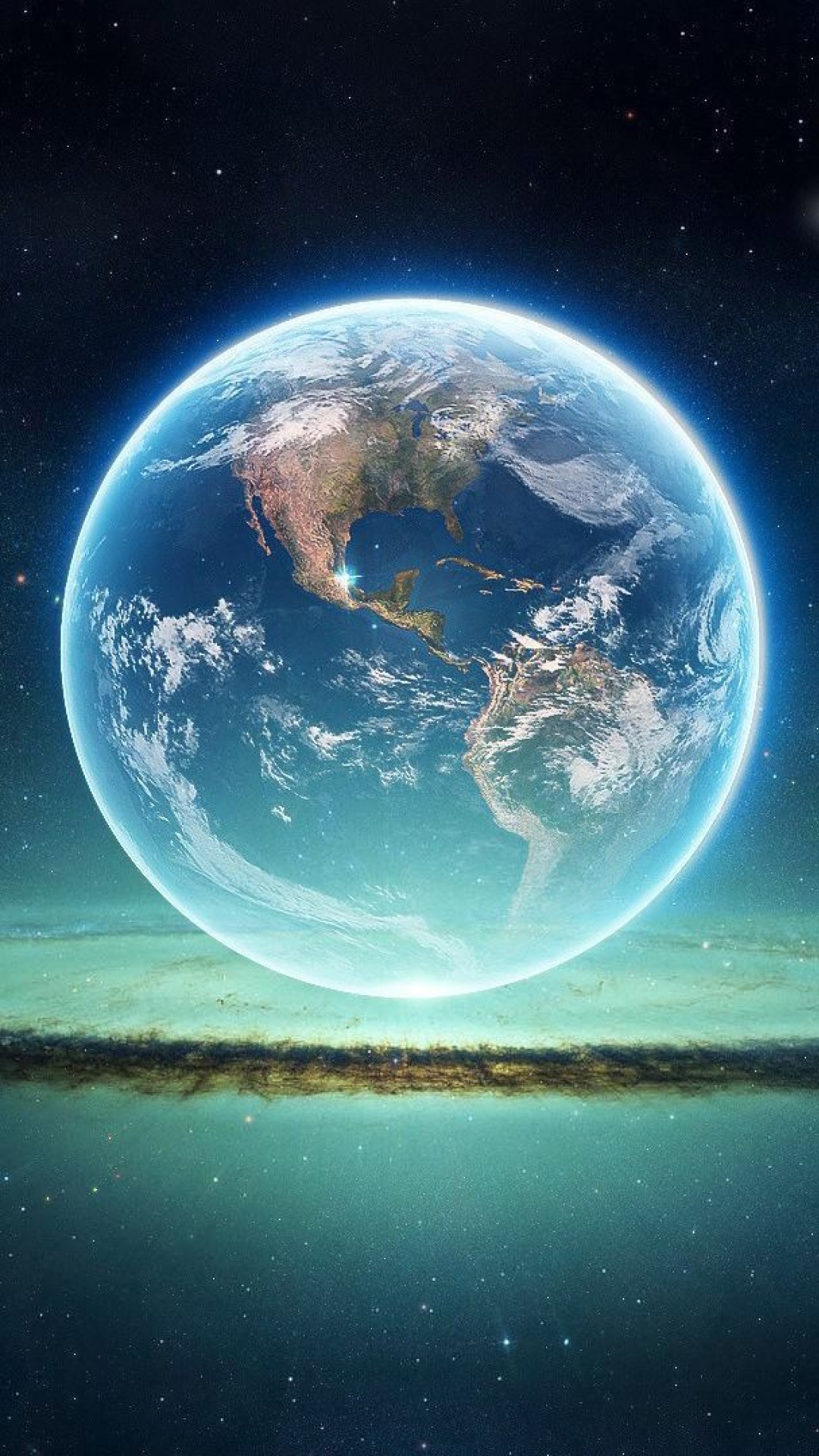 Planet Earth Wallpaper  Coliseu Geek
