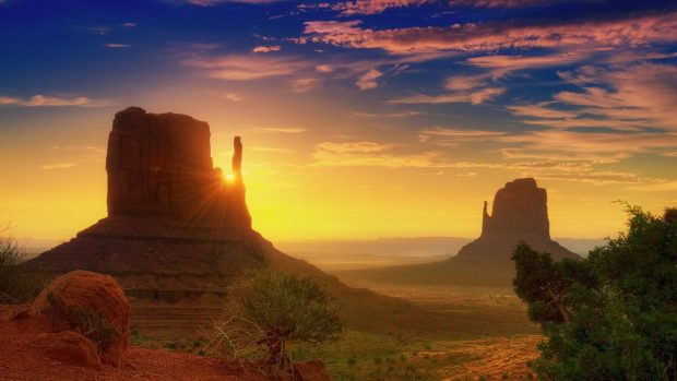 Sunset Grand Canyon Background.