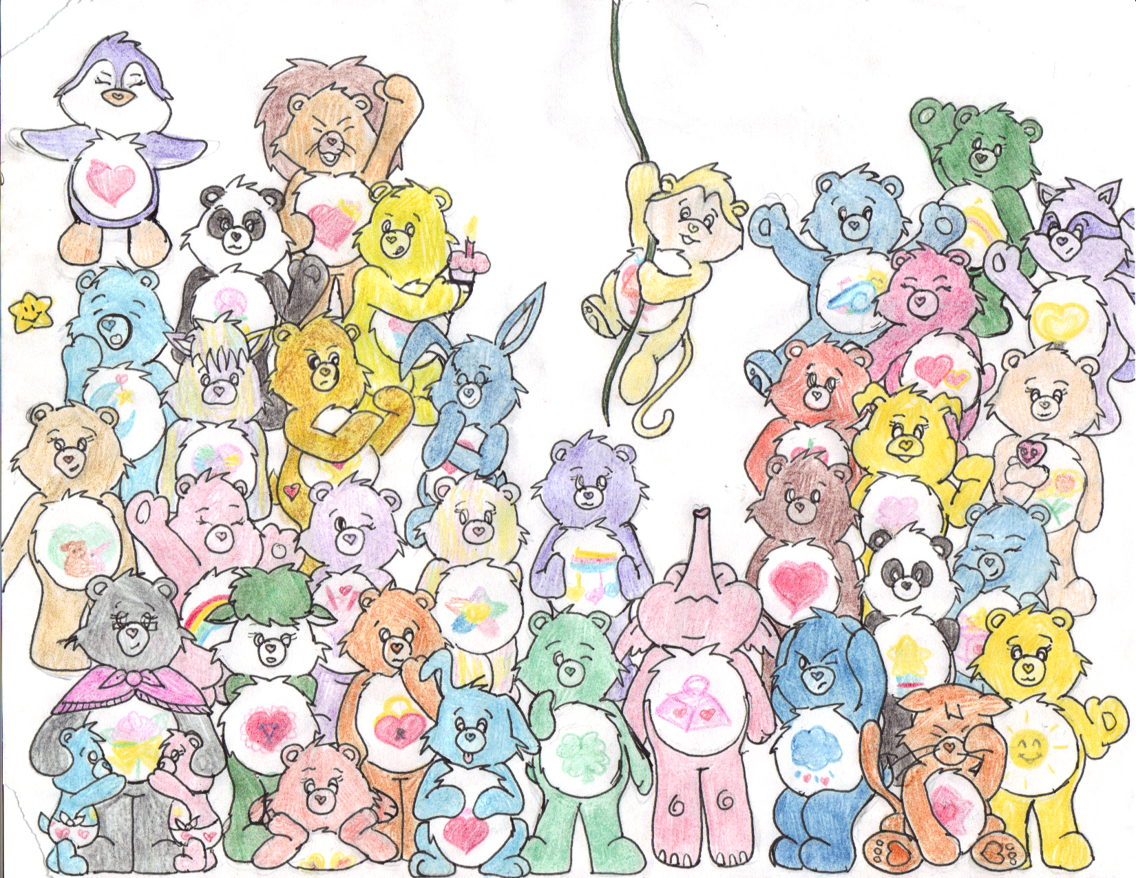 Wish Bear Care Bears HD Wallpapers and Backgrounds