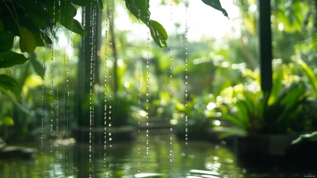 Rain cloud desktop wallpaper.