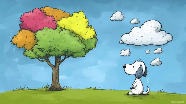 Snoopy Desktop Wallpaper HD.