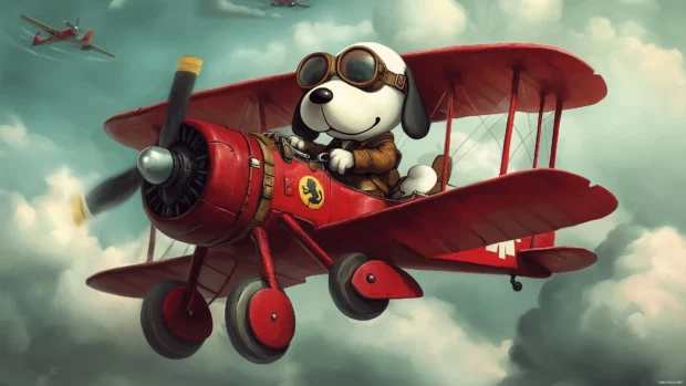 Snoopy Desktop Wallpaper HD Free download.