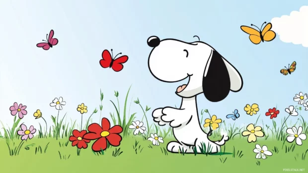 Snoopy HD Desktop Wallpaper.