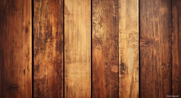 A simple desktop wallpaper features a light wooden texture with a smooth and polished finish.