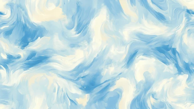 A simple wallpaper with a soft, swirling light pattern, blending light blues and whites for an ethereal.