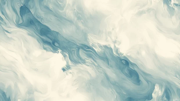 A simple wallpaper with a soft, swirling light pattern, blending light blues and whites for an ethereal.