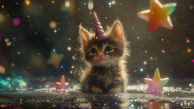 A tiny kitten wallpaper HD free download.