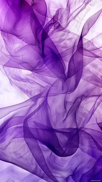 An artistic cool purple backdrop with abstract shapes and artistic flair.