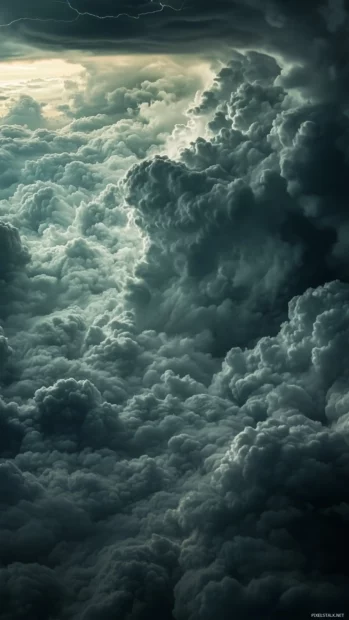 Cloud iPhone wallpaper.